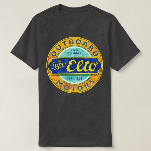 Super Elto Outboards T-shirt (Design voorkant)
