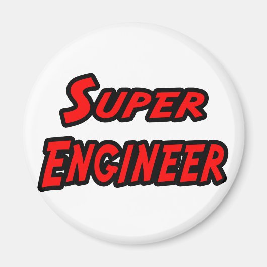 Super Engineer Magneet (Voorkant)