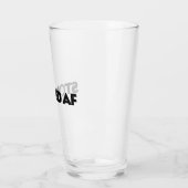 Super enthousiast glas (Links)