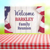 Super familie reünie welkom banner