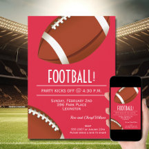 Super Fan Football spel Rode Partij