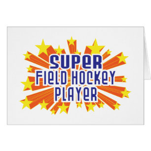 Super Field Hockey Player