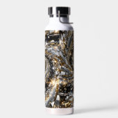 Super Flasher Spiraal Zilver & Goud Waterfles (Links)