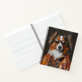 Super Fly Shetland Sheepdog | Sheltie Notitieboek (Binnen)