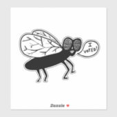 Super Fly zegt dat ik heb gestemd! Sticker (Vel)