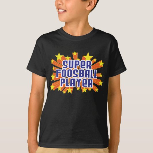 Super Foosball Player T-shirt (Voorkant)