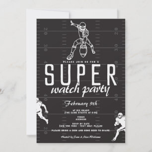 Super Football Game Day Sportkijkfeest Kaart