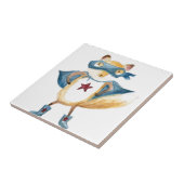 Super Fox. Tegeltje (Zijkant)