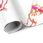 Super Franse Bulldog Cadeaupapier (Rol Hoek)