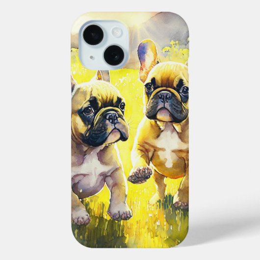 Super Franse Bulldog Case-Mate iPhone Case (Achterkant)