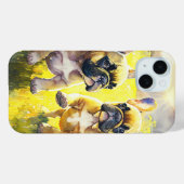 Super Franse Bulldog Case-Mate iPhone Case (Achterkant (horizontaal))
