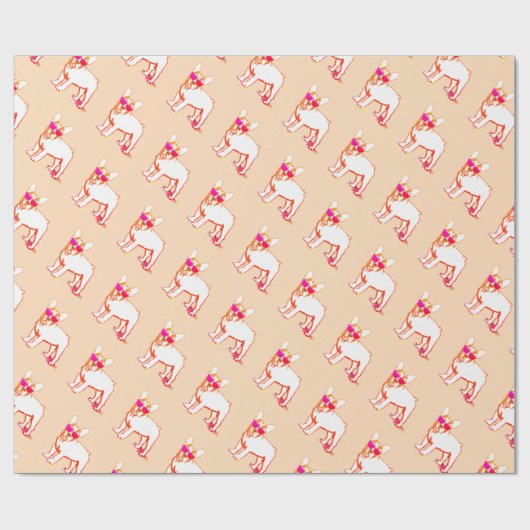 Super Frenchie Bulldog Cadeaupapier (Vlak)