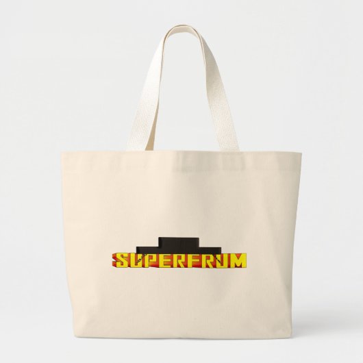 Super Frum Grote Tote Bag (Voorkant)