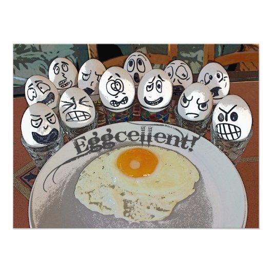 Super Fun Egg - Edelcelent Poster! Foto Afdruk (Voorkant)