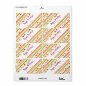 Super Fun en Playful Holiday Gift Labels (Full Sheet)