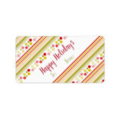 Super Fun en Playful Holiday Labels (Voorkant)