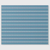 Super Fun Fish and Sailboat Pattern Cadeaupapier (Vlak)