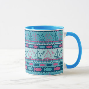Super Fun Fish and Sailboat Pattern Mok