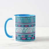 Super Fun Fish and Sailboat Pattern Mok (Links)