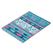 Super Fun Fish and Sailboat Pattern Notitieboek (Linkerzijde)