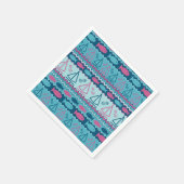 Super Fun Fish and Sailboat Pattern Servet (Hoek)