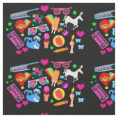 Super Fun Neon Stuff Stof (Close Up)