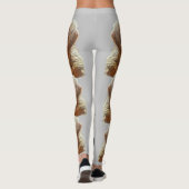 Super Fun Painted Golden Retriever Leggings (Achterkant)