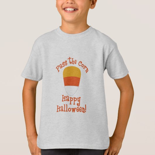 Super Fun "Pass the Candy Corn" T-shirt (Voorkant)