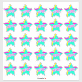 Super Fun Star Teacher Reward Commentaar Stickers