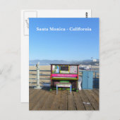 Super Funky Santa Monica Briefkaart! Briefkaart (Voorkant / Achterkant)