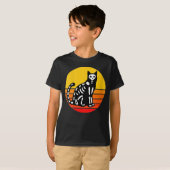 Super Funny Scary Black Widow Spider Halloween T-shirt (Voorkant volledig)
