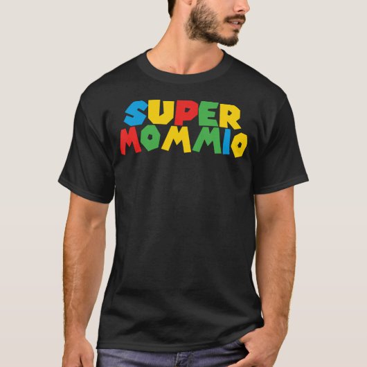 Super Gamer Mommio Vrouwendag voor Moeders van Hus T-shirt (Voorkant)