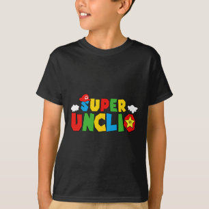 Super Gamer Oom Funny Vier Vaderdag T-shirt