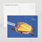 Super. Gammie de woestijnschildpad Briefkaart (Voorkant / Achterkant)