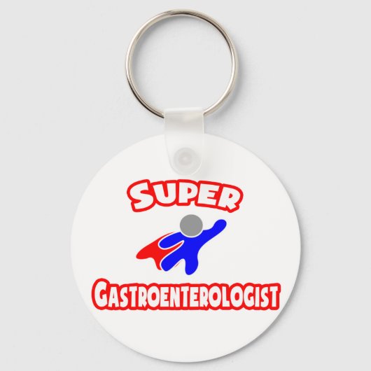 Super Gastroenteroloog Sleutelhanger (Voorkant)