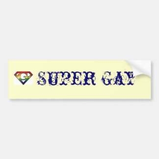 Super Gay Bumpersticker