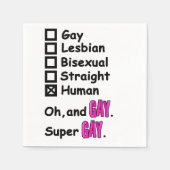 Super Gay Servet (Voorkant)