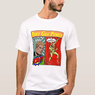 Super Gay, Vintage & Retro Gay Mannen Comics Meme T-shirt