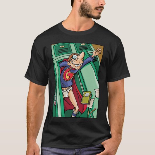 SUPER GEEK T-SHIRT (Voorkant)
