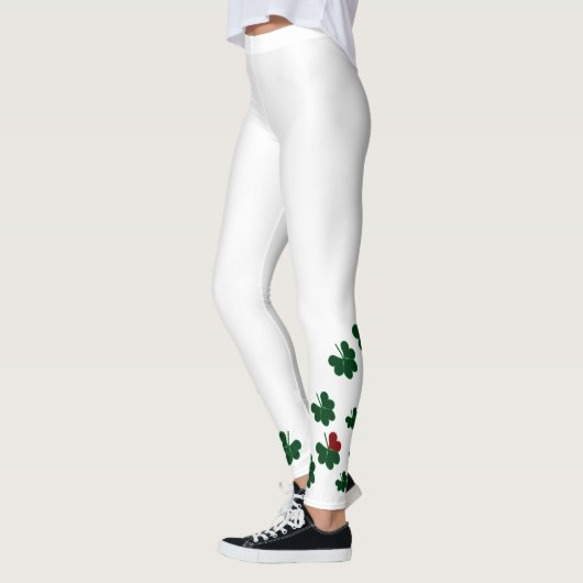Super gelukkige witte leggings (Links)
