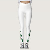 Super gelukkige witte leggings (Voorkant)