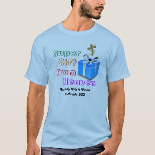 Super Gift uit Heaven Adult T-Shirt (Voorkant)