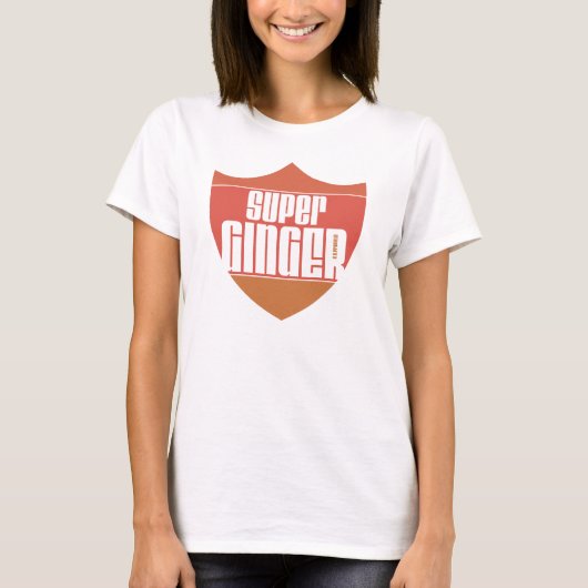 Super Ginger T-shirt (Voorkant)