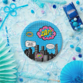 Super Girl-Bord Papieren Bordje (Feest)