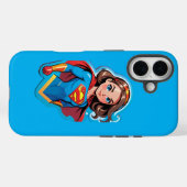 Super Girl Case-Mate iPhone Case (Achterkant (horizontaal))