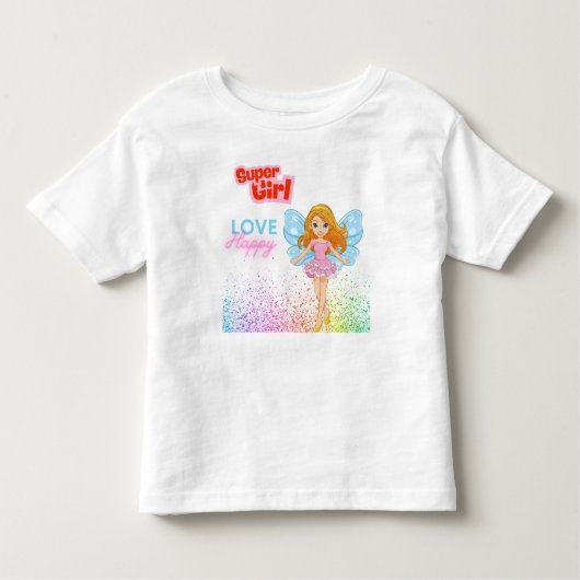 Super Girl Kinder Shirts (Voorkant)