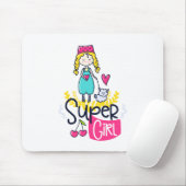 Super Girl Muismat (Met muis)