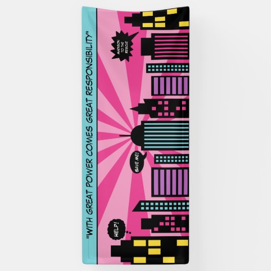 Super Girl Spandoek (Verticaal)