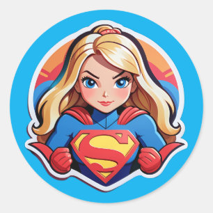 Super Girl Sticker