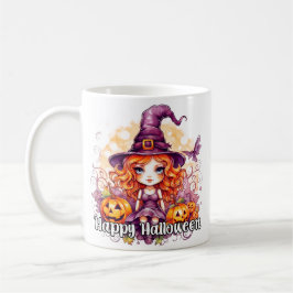 Super Girly Witch | Happy Halloween Koffiemok